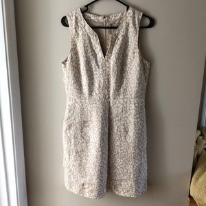 Banana republic animal print dress